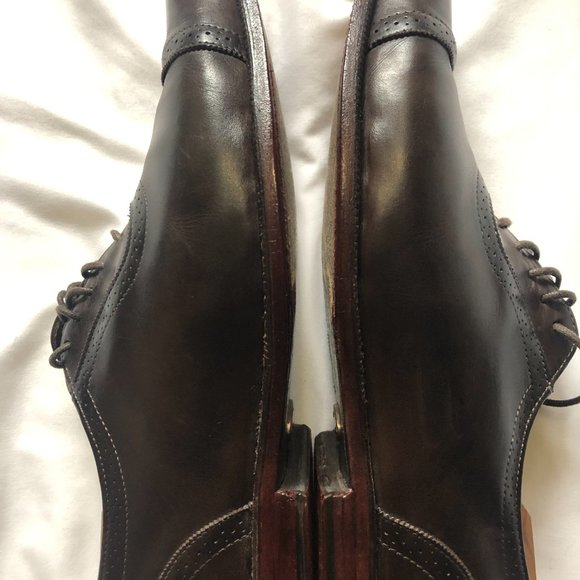 Allen Edmonds Plain-toe Lace-up Oxford Shoes - 10.5D Brown main image 3